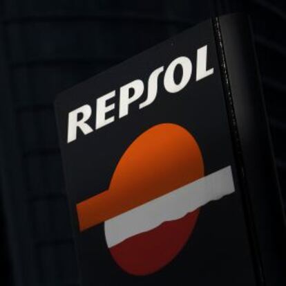 El logo de la compa&ntilde;&iacute;a Repsol