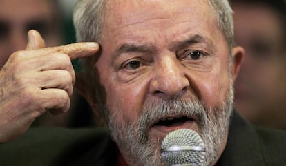 Lula da Silva, en una rueda de prensa el 15 de septiembre.