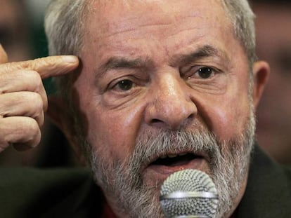 Lula da Silva at a press conference on September 15.