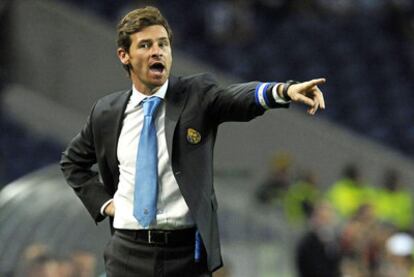 Villas-Boas, en un partido con el Oporto.