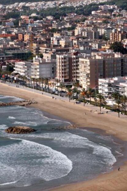 Paseo marítimo de Cunit y Segur de Calafell.
