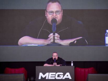 El fundador de Megaupload, Kim Dotcom.