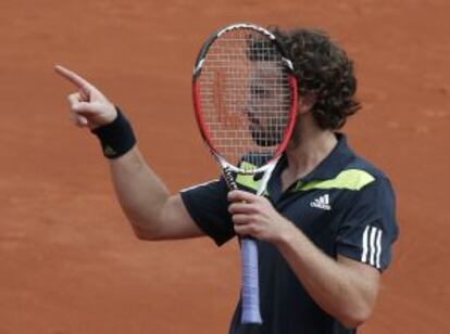 Gulbis, ante Federer