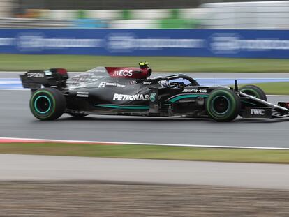 Bottas, durante el GP de Turquía.