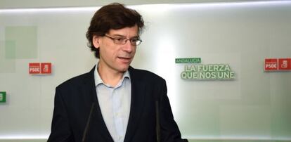 Carmelo Gómez, diputado andaluz del PSOE.