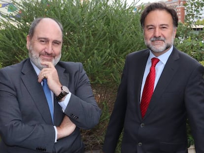 Javier Cantera y Mario Alonso en una foto de archivo