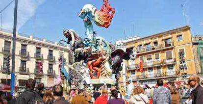 La falla Convento Jerusalén ha conseguido el primer premio en la Sección Especial, tras seis años de hegemonía de Nou Campanar.