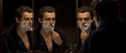 El actor Denis Podalydès, en la piel de Nicolas Sarkozy.