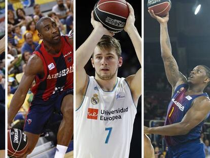 Nedovic, Granger, Doncic, Seraphin y San Emeterio