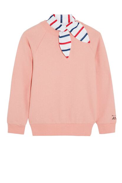 Jersey con detalle de cuello estampado. Es de Finds y est disponible en Net-a-porter (248,05 euros).