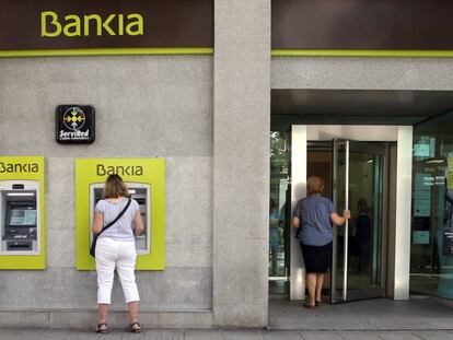 Una oficina de Bankia, en una imagen de archivo.