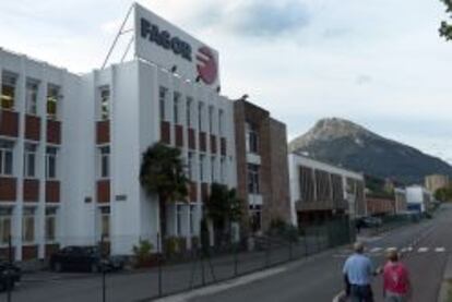 Fábrica de Fagor en Mondragón.