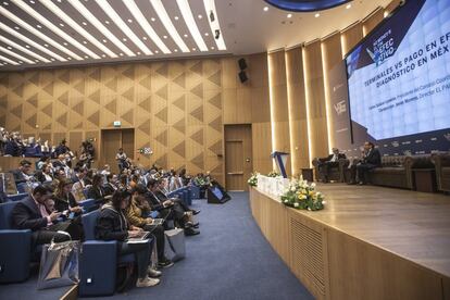 La última edición del 'Foro No Money', realizado en Ciudad de México, en 2019.