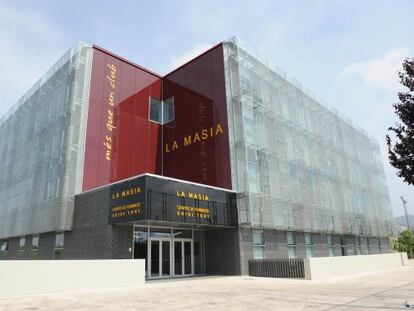 Instalaciones de la Masia en Barcelona.