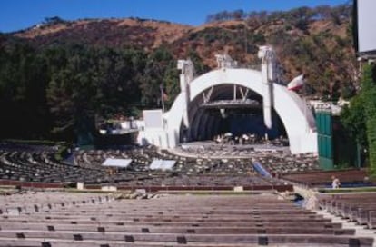 Escenario del Hollywood Bowl, en Los Ángeles.