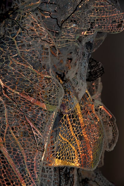 Detalle de la capa de Cristina Pedroche.