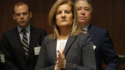 La ministra de Empleo, Fátima Báñez.