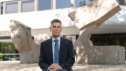 Alberto Virella, presidente de la Asociación de Diplomáticos Españoles (ADE), en la Fundación Juan March de Madrid.