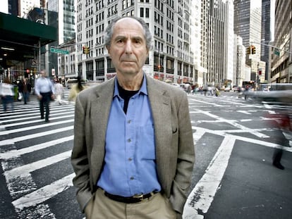 Philip Roth, en Nueva York en 2007.