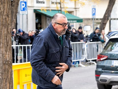 Koldo García, a su llegada este martes al Tribunal Supremo.