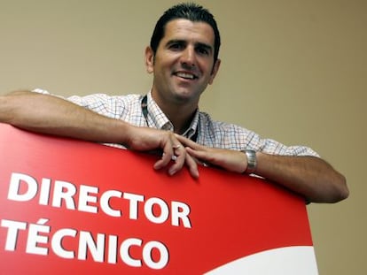 Abraham Olano, como director t&eacute;cnico de la Vuelta