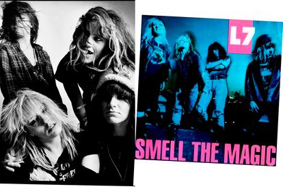 Otras que acaban de anunciar gira de reunión son L7, la banda punk y después grunge de los 90. Para ir calentando la espera, nada como escuchar su álbum insignia: Smell the Magic (disponible en iTunes).
