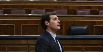 Albert Rivera, la setmana passada al Congrés dels Diputats.