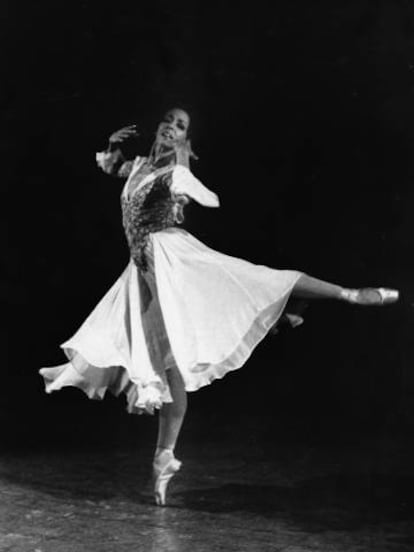 La bailarina Marta García.