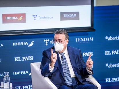 Antonio Llardén, presidente de Enagás, en el Foro Tendencias 2022.