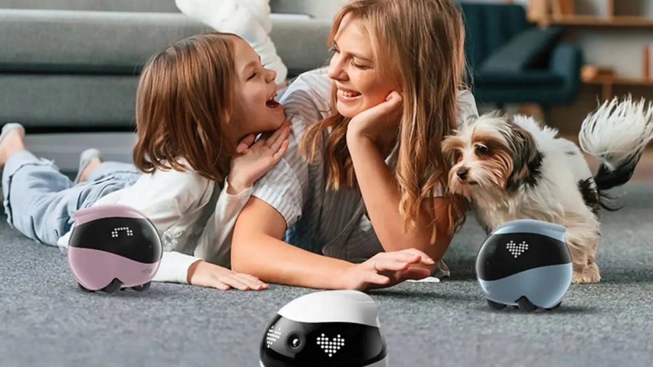 Enabot EBO Air 2S FamilyBot, así es el nuevo robot del hogar para tu familia y mascotas