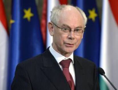 El presidente del Consejo Europeo, Herman Van Rompuy. EFE/Archivo