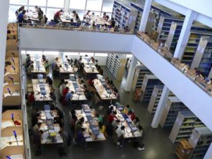 Biblioteca de la Universidad de Zaragoza.