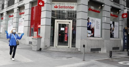 Sucursal de Banco Santander.