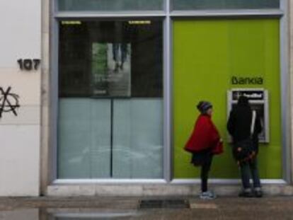 Imagen de una sucursal de Bankia.