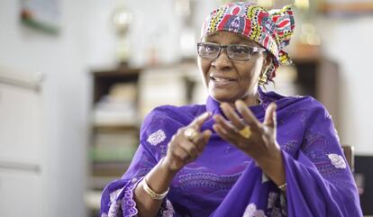 Binta Abdul Kadir, directora del instituto público de Kwali, en Abuja.