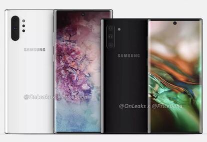 Galaxy Note 10 conceptos