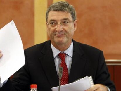 Serrano, durante su comparecencia ante la comisión de los ERE.