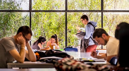 La Facultad de Ciencias de la Universidad de Granada, que acoge a cientos de 'erasmus'.