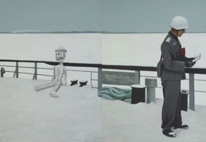 <i>Las mil y una noches,</i> de Ángel Mateo Charris, fue exhibida en Chicago por la galería My Name's Lolita.