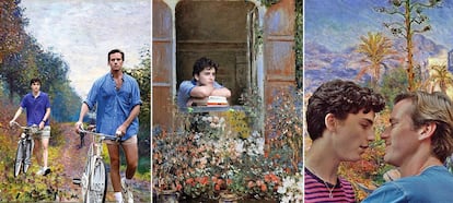 Algunos collages de 'Call me by Monet'.