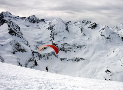 <i>Speed riding</i> en Peyragudes