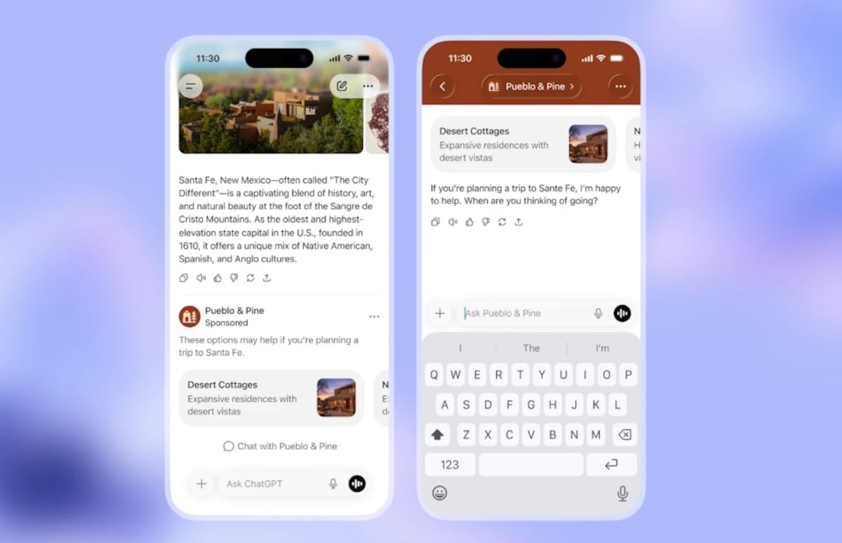 ChatGPT incluirá anuncios “en las próximas semanas” y anuncia un nuevo plan de pago