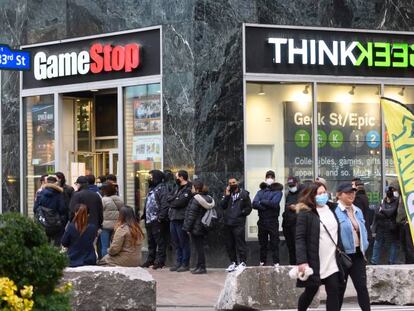 Tienda de GameStop en Nueva York