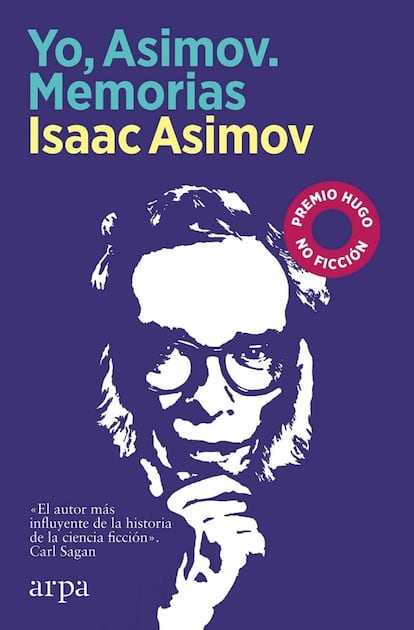 Portada de 'Yo, Asimov. Memorias', de Isaac Asimov.