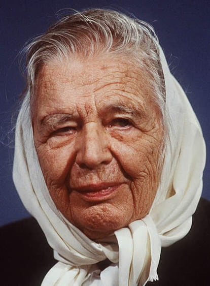 Marguerite Yourcenar en una imagen de archivo