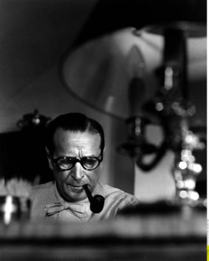 Georges Simenon, en 1962.