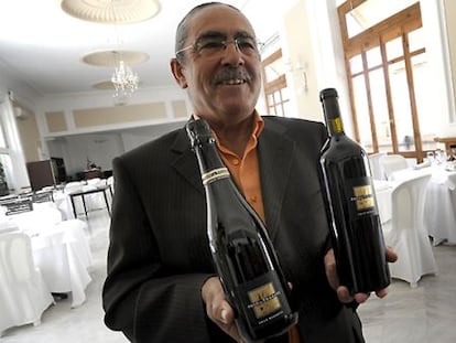 Vicente García Martínez, el dueño de la bodega Pago de Tharsys.