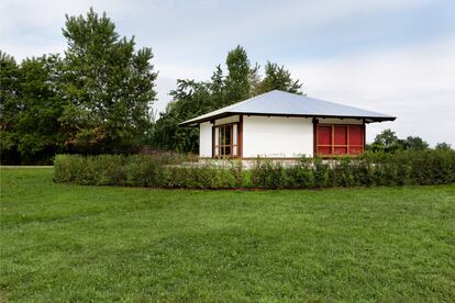 La Casa-Paraguas en el Vitra Campus, en Alemania.