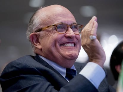 El abogado presidencial, Rudolph Giuliani.