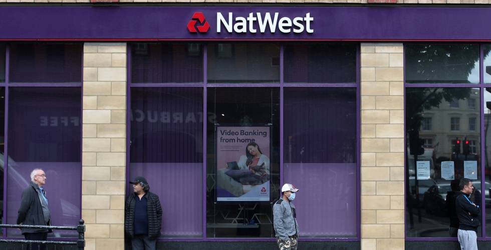Sucursal de Natwest en Wimbledon (Londres).